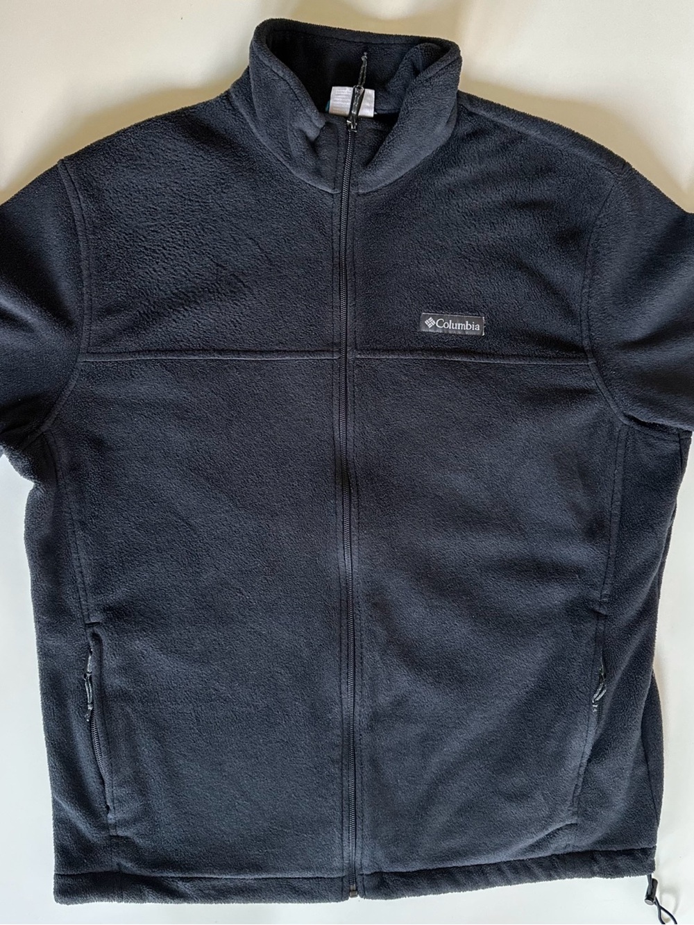 Columbia Men’s Black Full-Zip Fleece Jacket